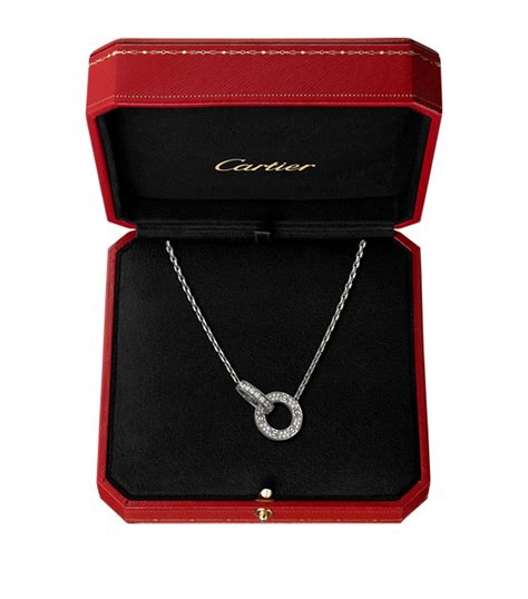 love cartier necklace|cartier love necklace for sale.